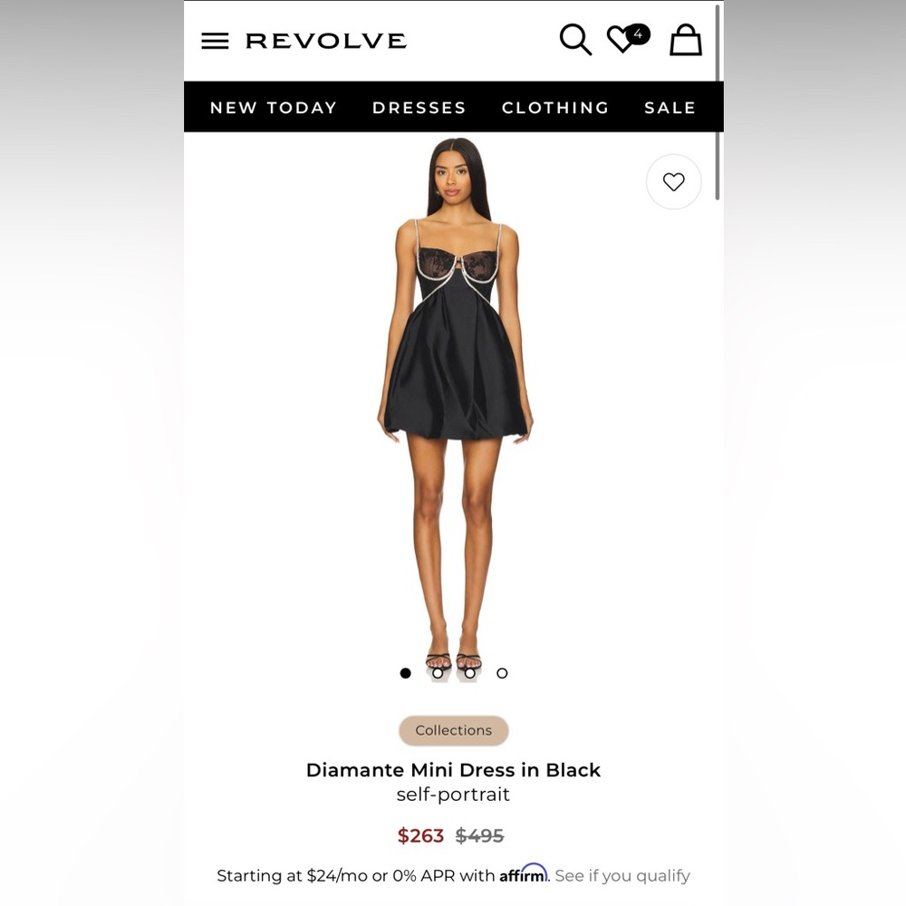 Elegant Black Mini Dress